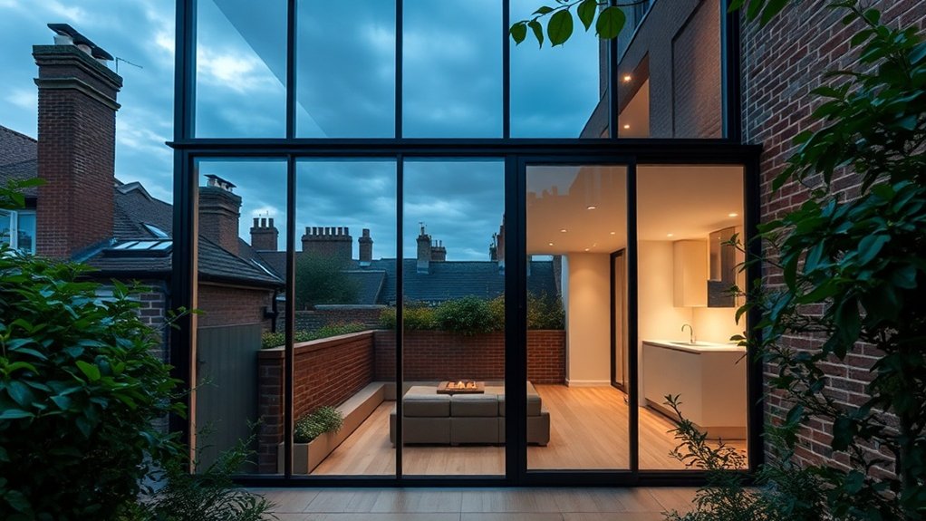 Glass Extension Walls Ruislip