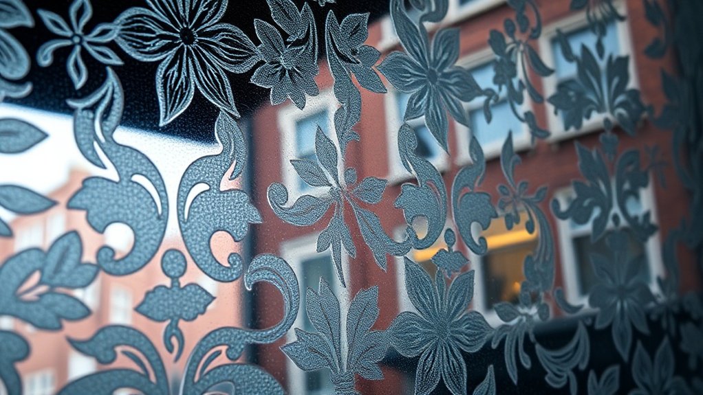 Patterned Decorative Glass Ruislip