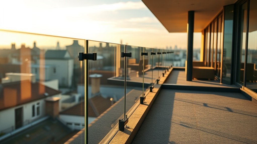 Terrace Glass Balustrades Ruislip