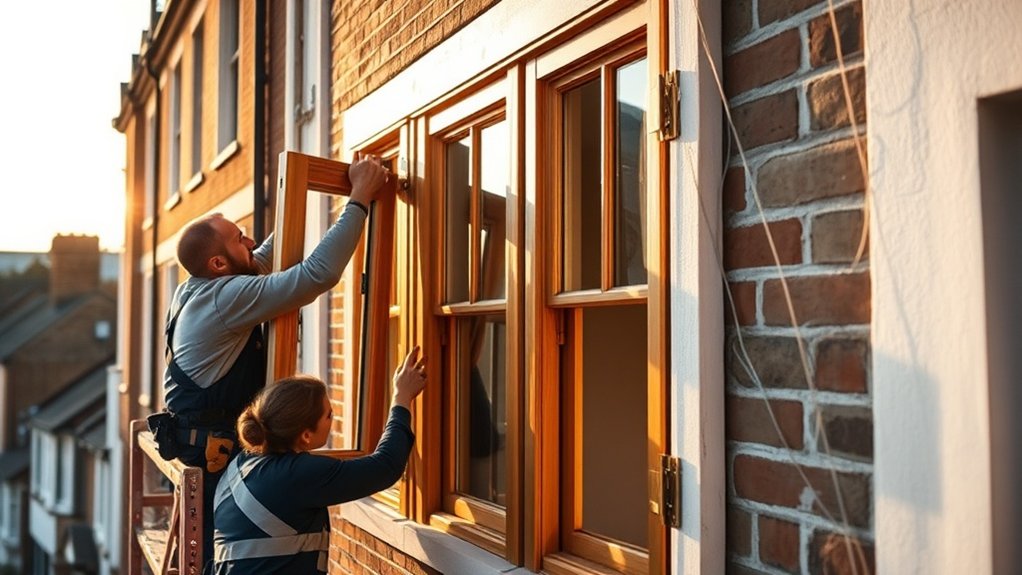 Wooden Window Installation Ruislip